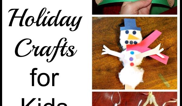 10 Easy Holiday Crafts for Kids! Minimal Effort and Supplies!