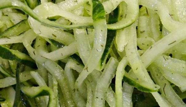 Cucumber Noodles Recipe! A Fun Way To Eat Vegetables!