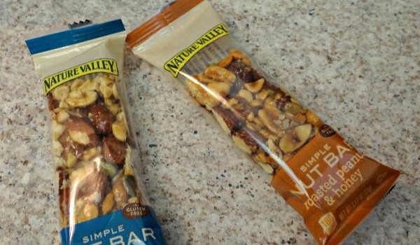Nature Valley Simple Nut Bar, Gluten Free and Convenient For On The Go!