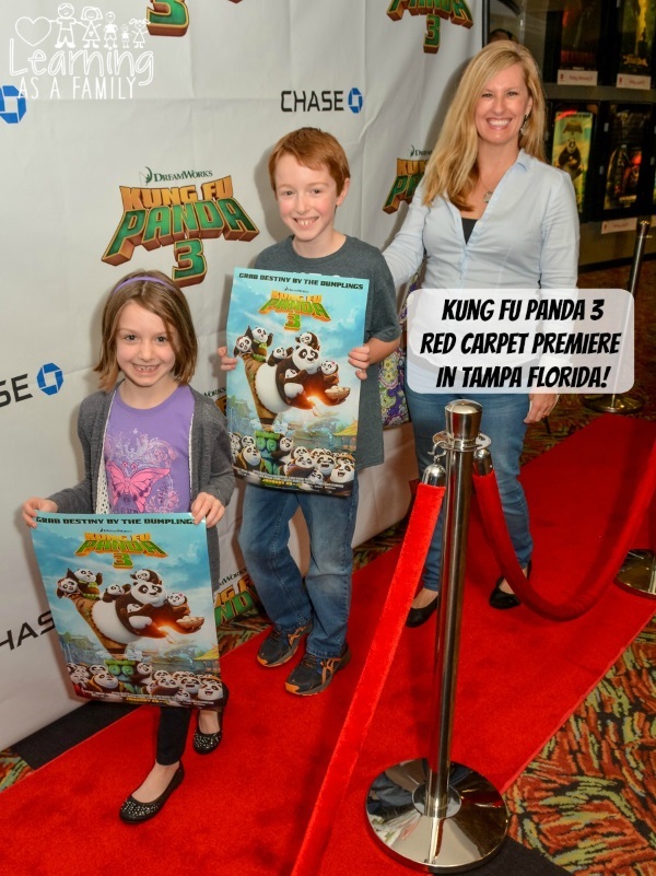 Red Carpet Event for Kung Fu Panda 3 with Craft and Food Ideas! - Learning  As A Family