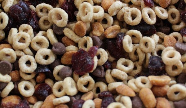 Rainy Day Trail Mix with Honey Nut Cheerios!